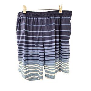 🌸3/$15🌸Blue and White Striped Men's Swimwear XL